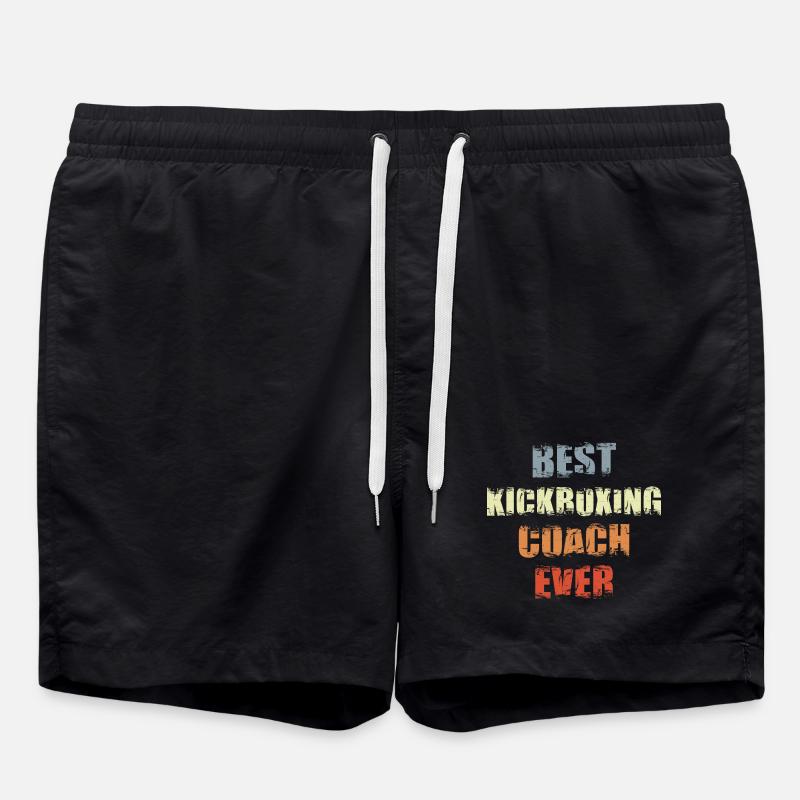 Entraîneur de kickboxing - Short de bain - noir