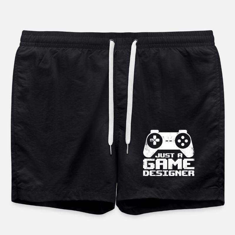Game Designer - Swim Trunks - black