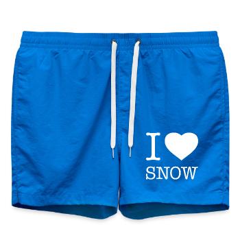 J’ADORE LA NEIGE - Short de bain - cobalt blue - Devant