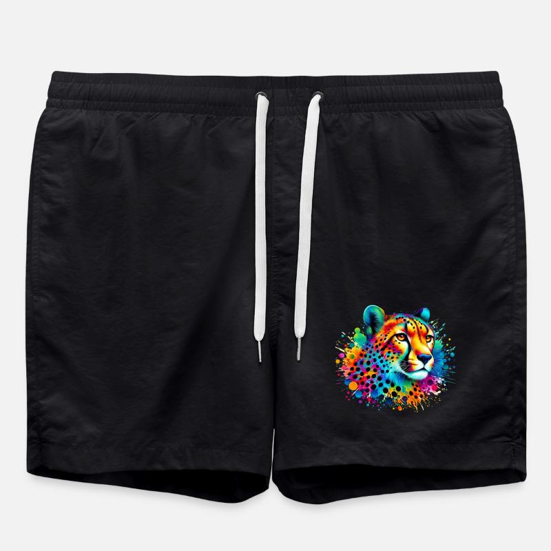 Gepard - Badeshorts - Schwarz