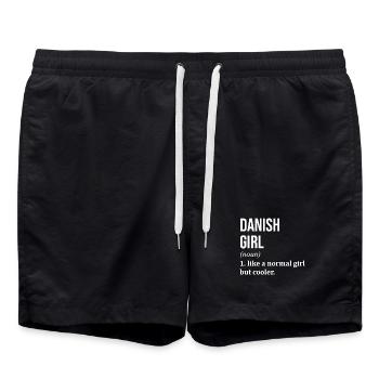 Danemark - Short de bain - noir - Devant - AI Model Male 185 light (185cm)