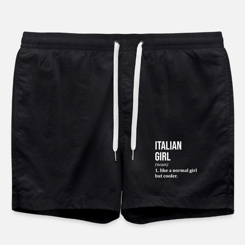 Italie - Short de bain - noir