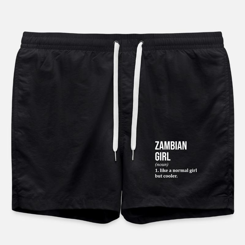 Zambia - Swim Trunks - black