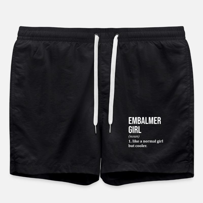 Embaumement - Short de bain - noir