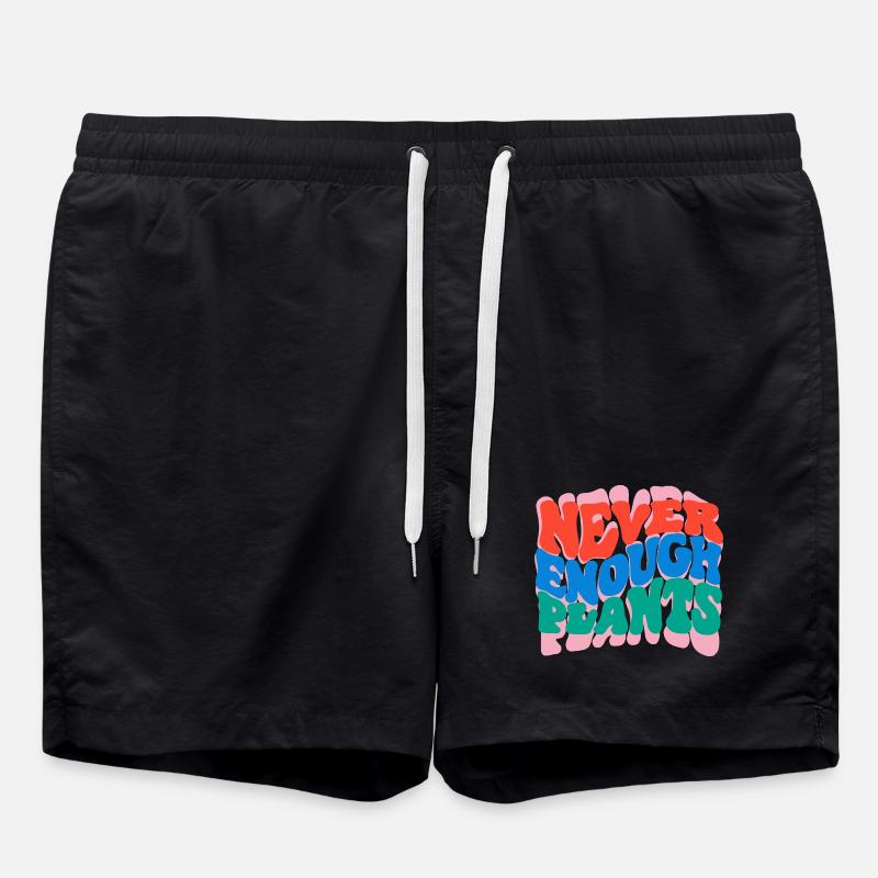 Never enough plants - Swim Trunks - black