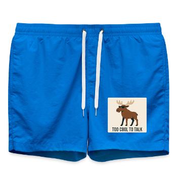 Orignal cool avec lunettes de soleil et texte - Short de bain - cobalt blue - Devant
