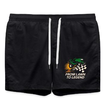Tondeuse à gazon Tondeuse à gazon Racing Tondeuse à gazon de course - Short de bain - noir - Devant - AI Model Male 185 light (185cm)