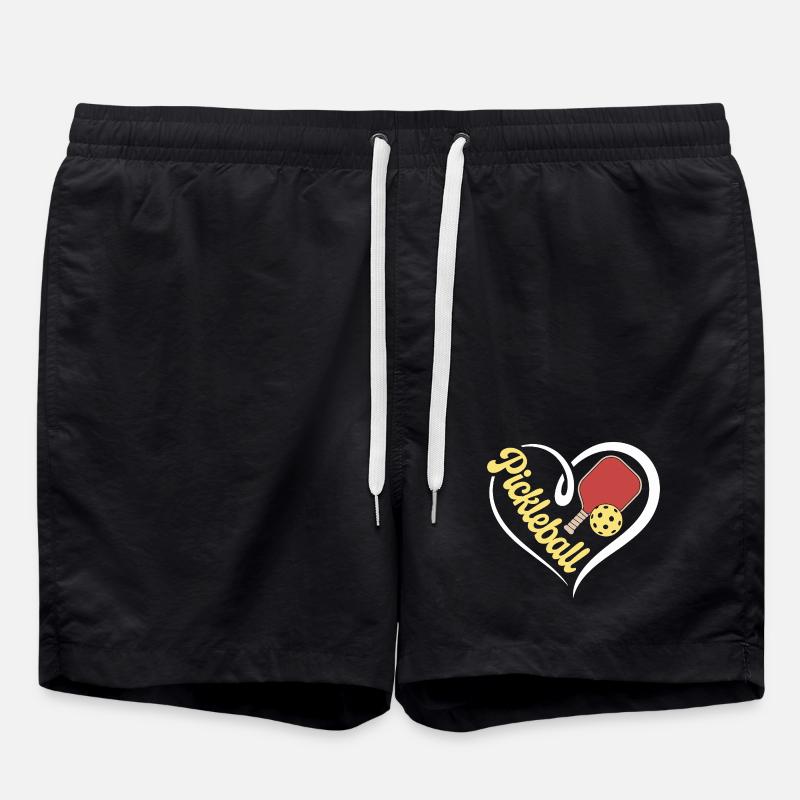Coeur Pickleball - Short de bain - noir