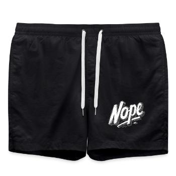 Non - Short de bain - noir - Devant - AI Model Male 185 light (185cm)
