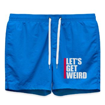 Disons bizarrement et drôle de fête pour les célébrations - Short de bain - cobalt blue - Devant