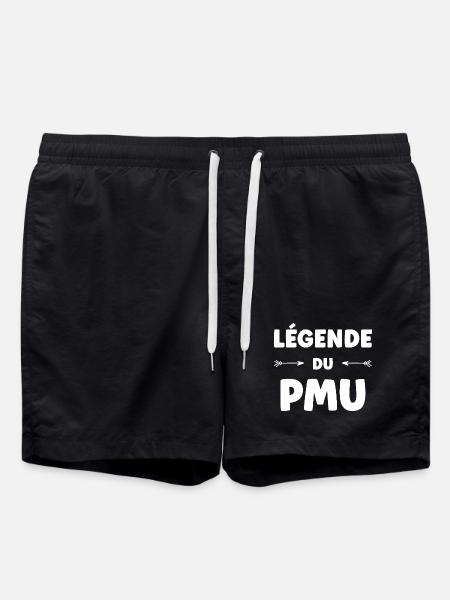 PMU Humor - Swim Trunks - black
