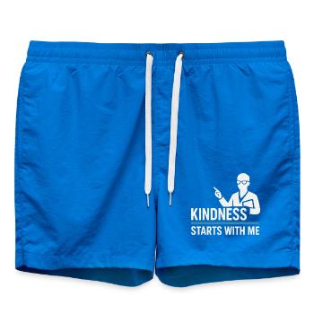 Anti-mobbing-freundlichkeit, Stehen Sie - Badeshorts - Cobalt blue - Vorne