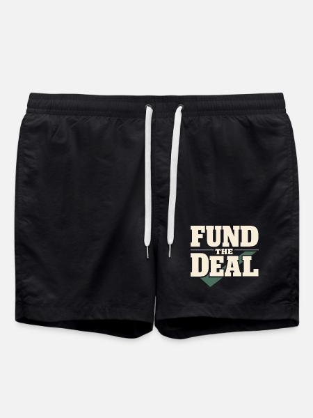 Mortgage Brokers, Loan Officers, - Swim Trunks - black