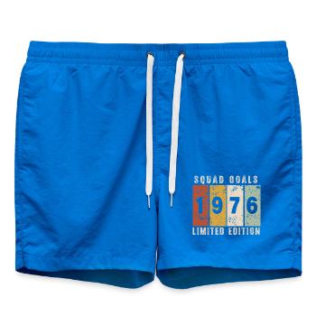 Anniversary 1976 - 50 years - Swim Trunks - cobalt blue - Front