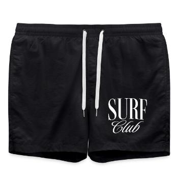 Surf Club - Short de bain - noir - Devant - AI Model Male 185 light (185cm)