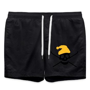 Ski - Short de bain - noir - Devant - AI Model Male 185 light (185cm)