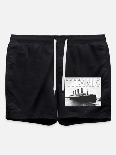 TITANIC sw - Swim Trunks - black