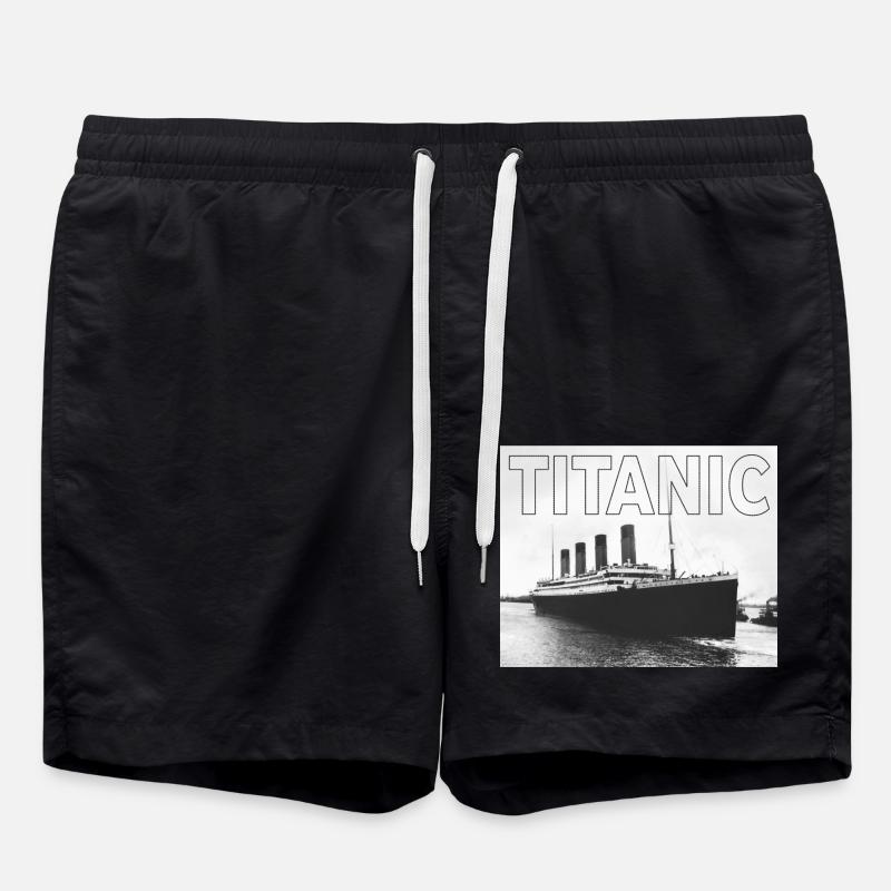TITANIC sw - Swim Trunks - black
