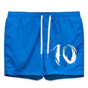 Tendance vecteur numéro dix numéro 10 - Short de bain - cobalt blue - Devant