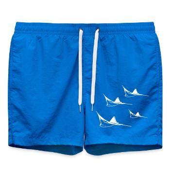 Eagle ray flight formation - Swim Trunks - cobalt blue - Front