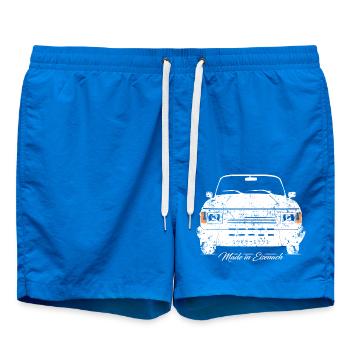 WARTBURG 1.3 - Made in Eisenach - Retro - Swim Trunks - cobalt blue - Front
