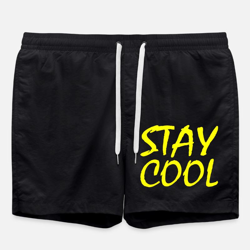 Stay cool - Swim Trunks - black
