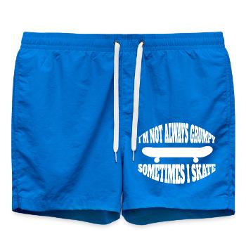 Skateboard Skater Skateboarding Sakten Longboard - Short de bain - cobalt blue - Devant