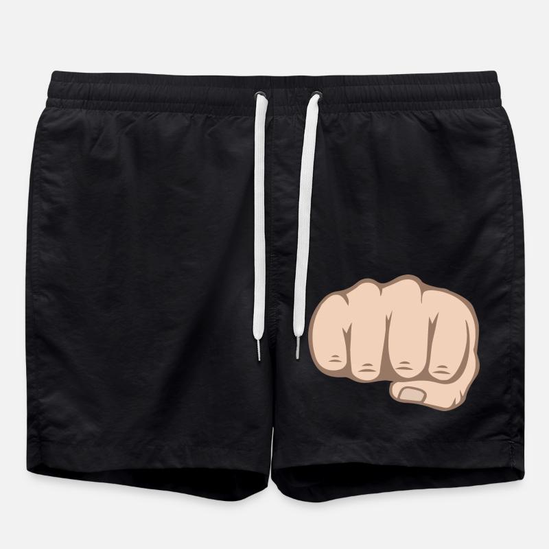 Fist - Swim Trunks - black