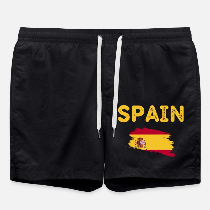 Espagne drapeau espagnol - Short de bain - noir
