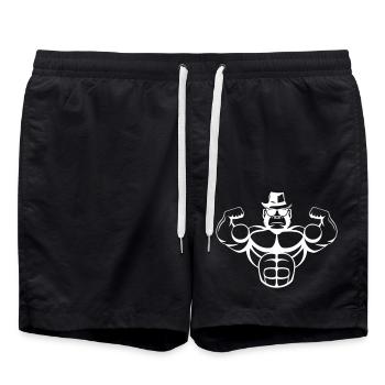 Strong Gorilla - Swim Trunks - black - Front - AI Model Male 185 light (185cm)