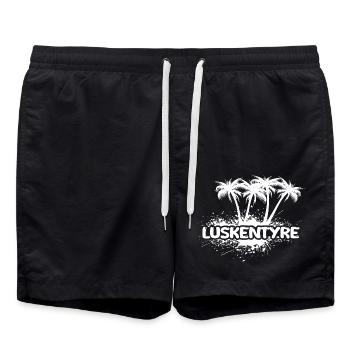 Party Luskentyre - Swim Trunks - black - Front - AI Model Male 185 light (185cm)