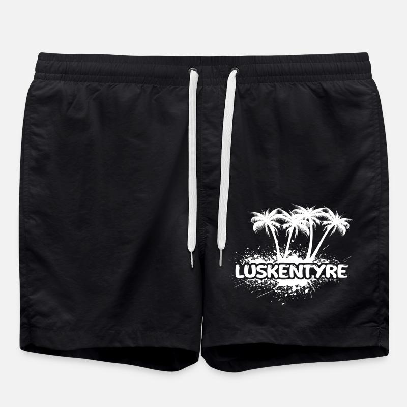 Fête Luskentyre - Short de bain - noir