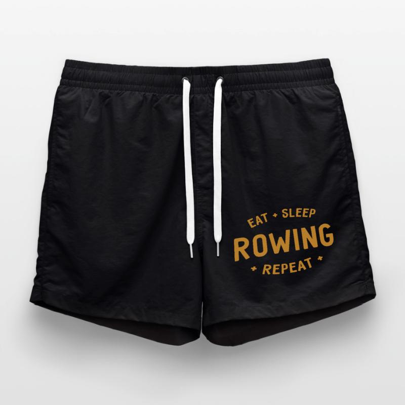 Manger, Dormir, Ramer, Répéter, Ramer Short de bain