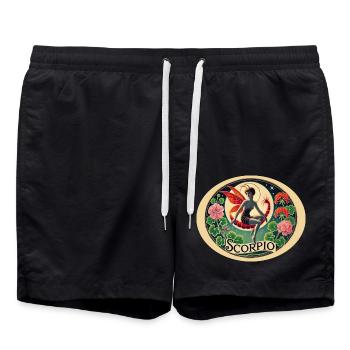 Scorpion - Short de bain - noir - Devant - AI Model Male 185 light (185cm)