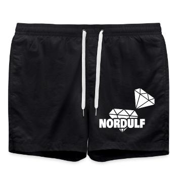 Cadeau pour Nordulf - Short de bain - noir - Devant - AI Model Male 185 light (185cm)