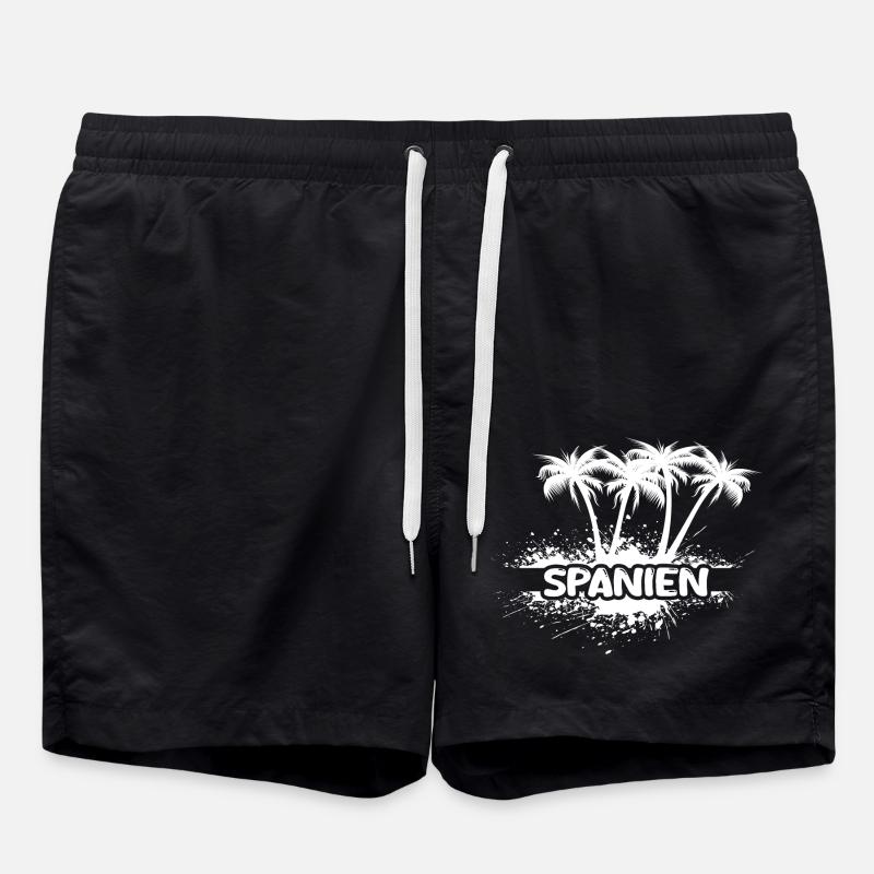 Spain - Swim Trunks - black