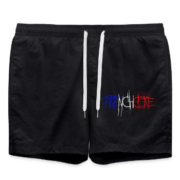 Frenchcore - Badeshorts - Schwarz - Vorne - AI Model Male 185 light (185cm)