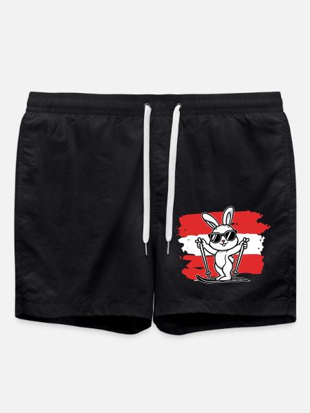 Austria Schihase - Swim Trunks - black
