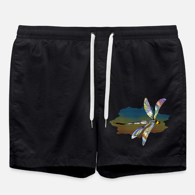 Dragonfly - Swim Trunks - black