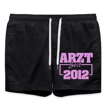 ENT 2012 - Swim Trunks - black - Front - AI Model Male 185 light (185cm)
