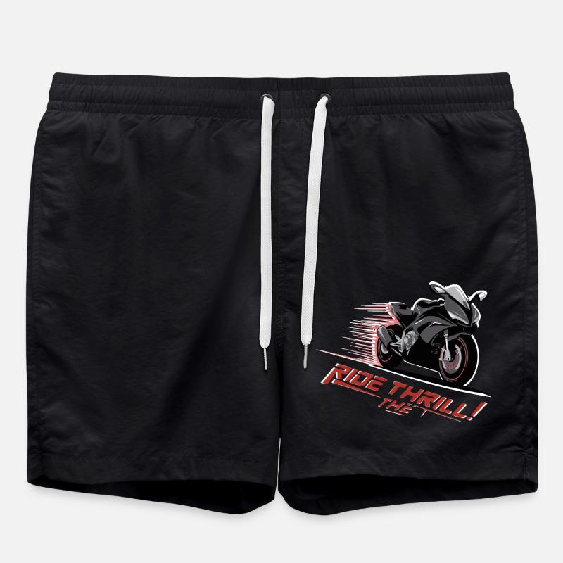 SURFEZ SUR LE FRISSON - Short de bain - noir