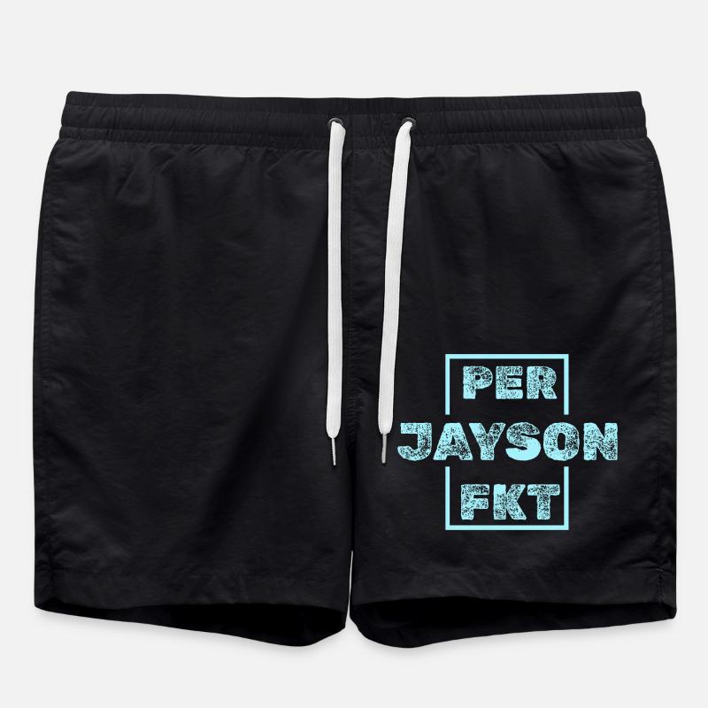 Geschenk für Jayson - Badeshorts - Schwarz