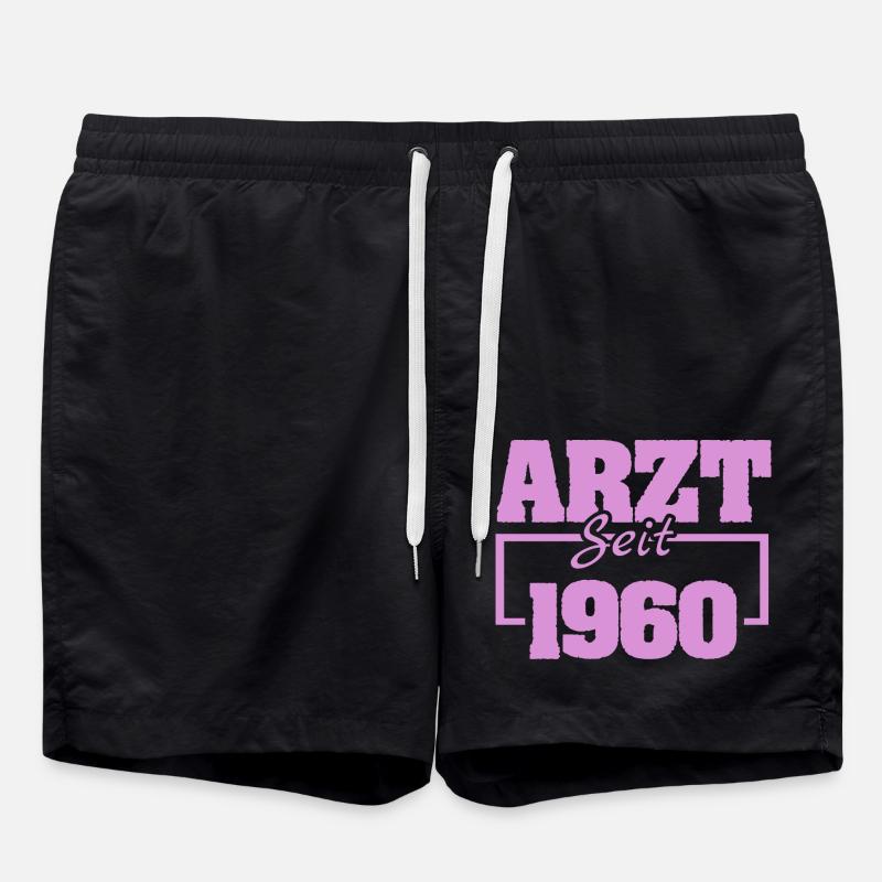 HNO 1960 - Badeshorts - Schwarz