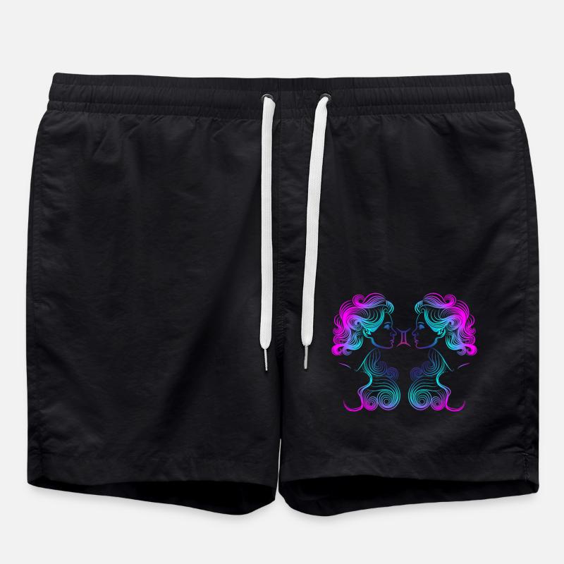 Gemini Artboard 1 - Swim Trunks - black