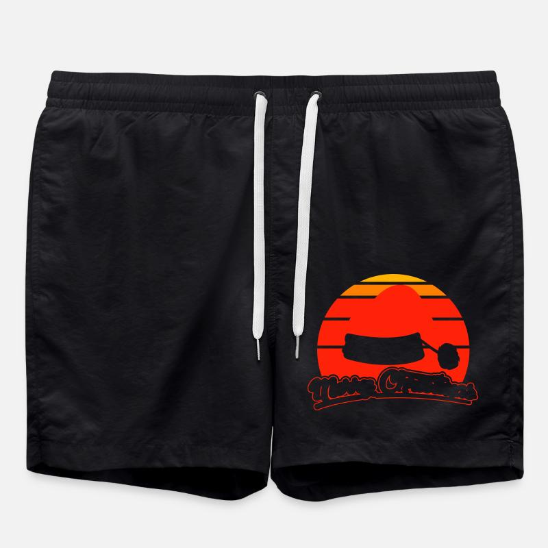 Christmas 6 - Badeshorts - Schwarz