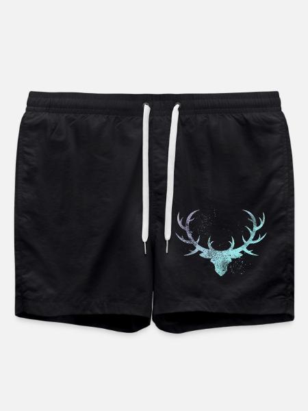 Antler - Swim Trunks - black