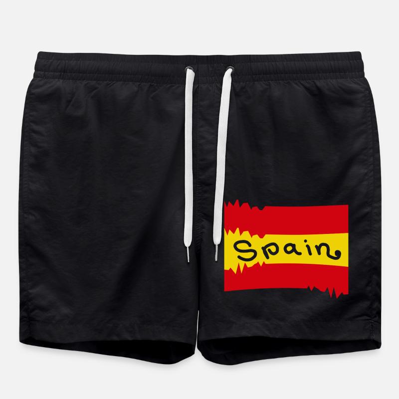 Spain - Swim Trunks - black