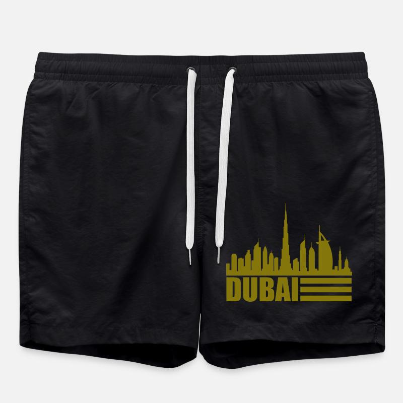 Horizon de Dubaï 1 - Short de bain - noir