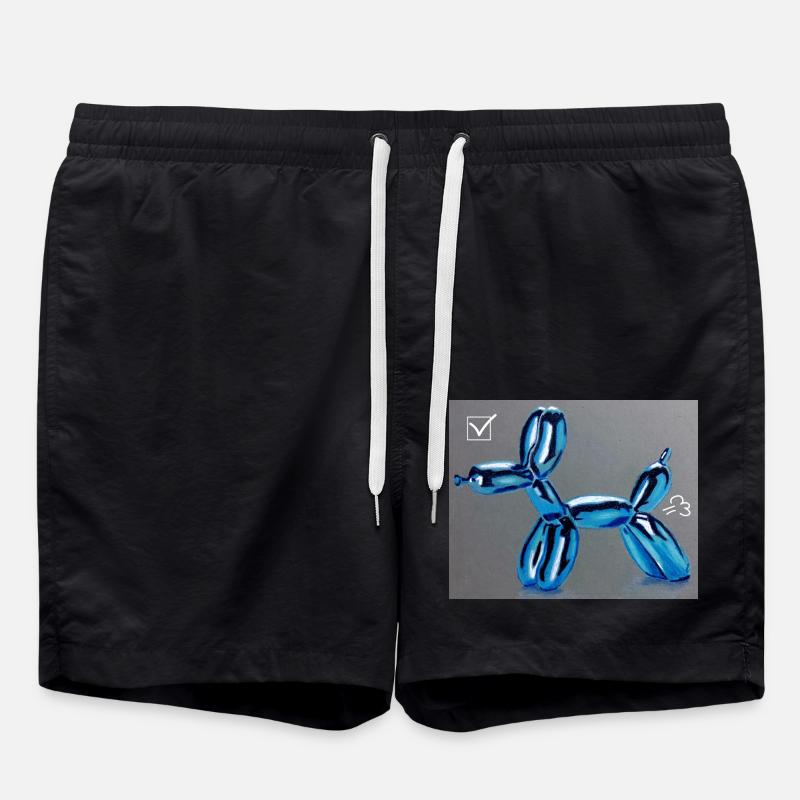 Dog Balloon - Short de bain - noir