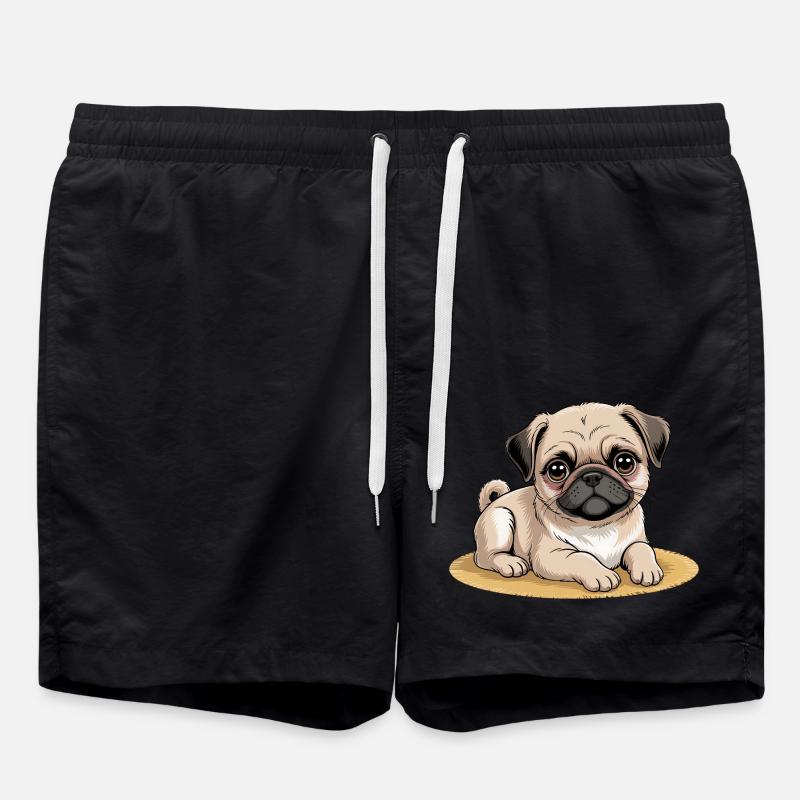 Hunde Haustiere Haustiere - Badeshorts - Schwarz